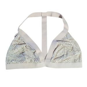 Colsie Light Pink Floral Lace Bralette